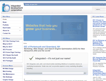 Tablet Screenshot of integrateddevcorp.com